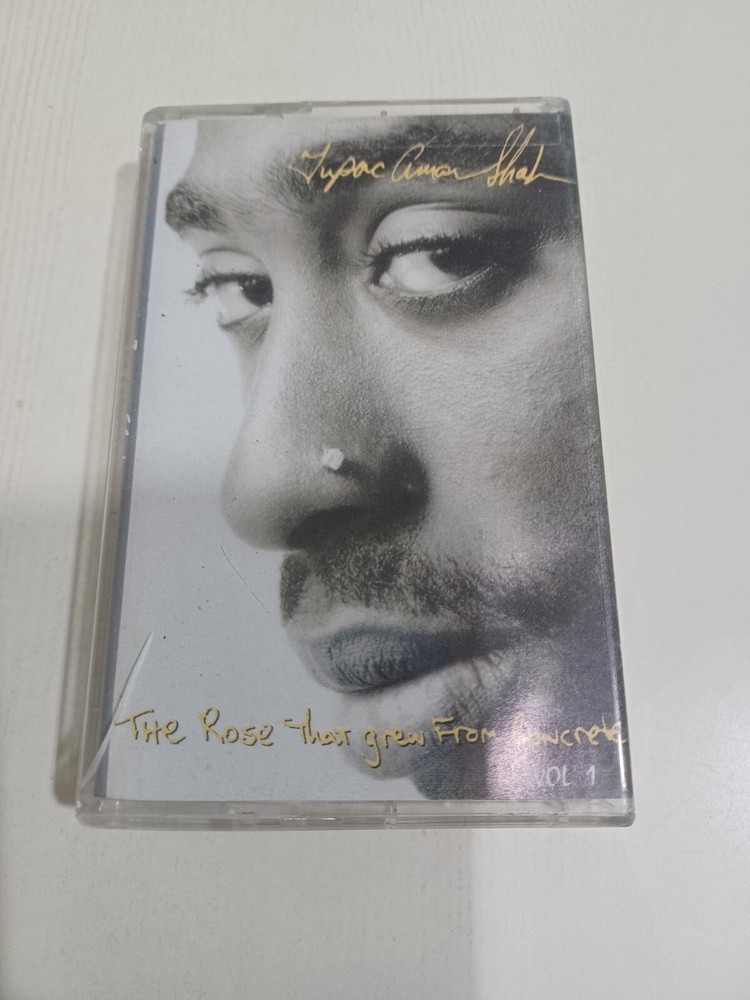 2Pac Tupac Rose From Concrete 1 Rap Hip Hop Rare Cassette Tape India  2000