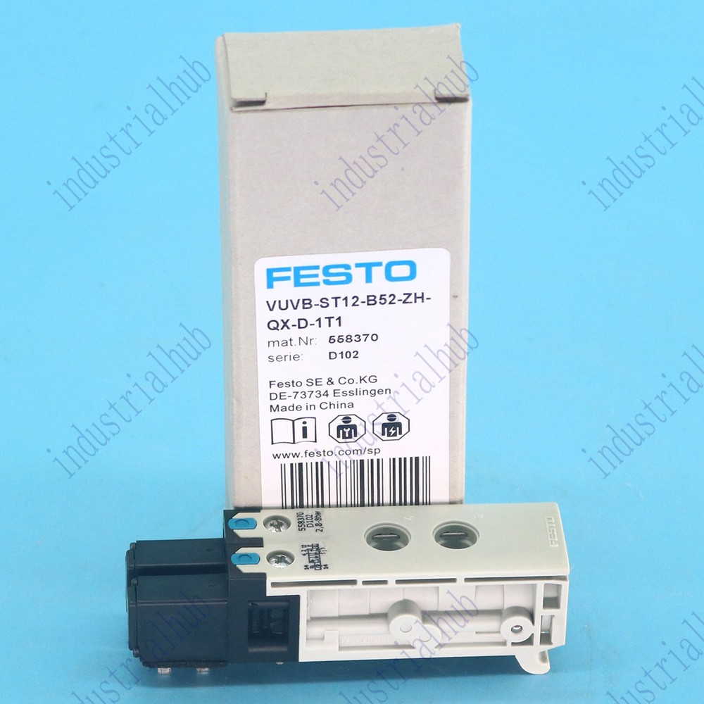 one New FESTO VUVB-ST12-B52-ZH-QX-D-1T1 Solenoid valve spot stock