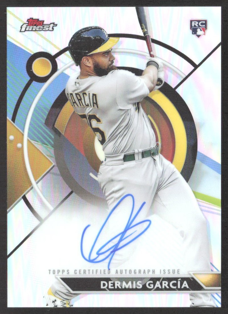2023 Topps Finest Dermis García #FA-DG