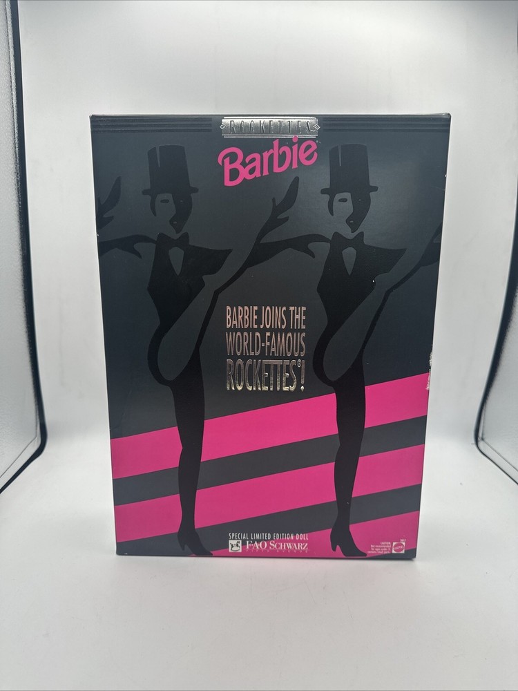 NIB Rockettes Barbie FAO Schwarz 2017 NRFB Mattel Doll Limited Edition (BB2)