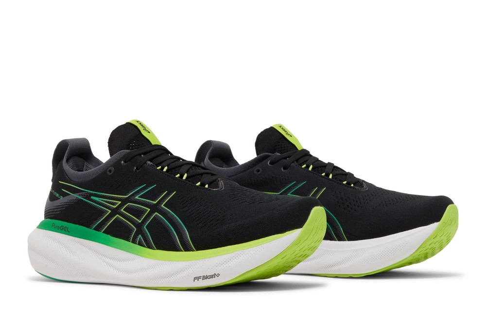 ASICS Gel Nimbus 25 Black Lime Zest 1011B547-003