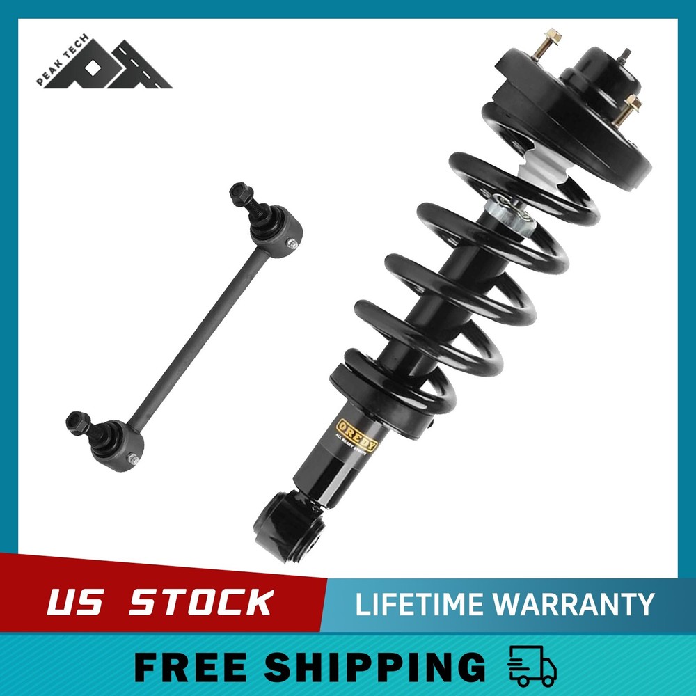 Rear Strut + Sway Bar Link Kit for 2007 - 2013 Lincoln Navigator Ford Expedition