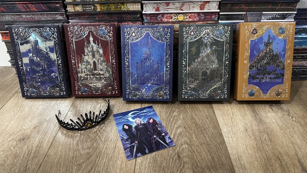 Arcane Society Lady of Darkness 5-Book Set Melissa K. Roehrich NEW SIGNED SEALED