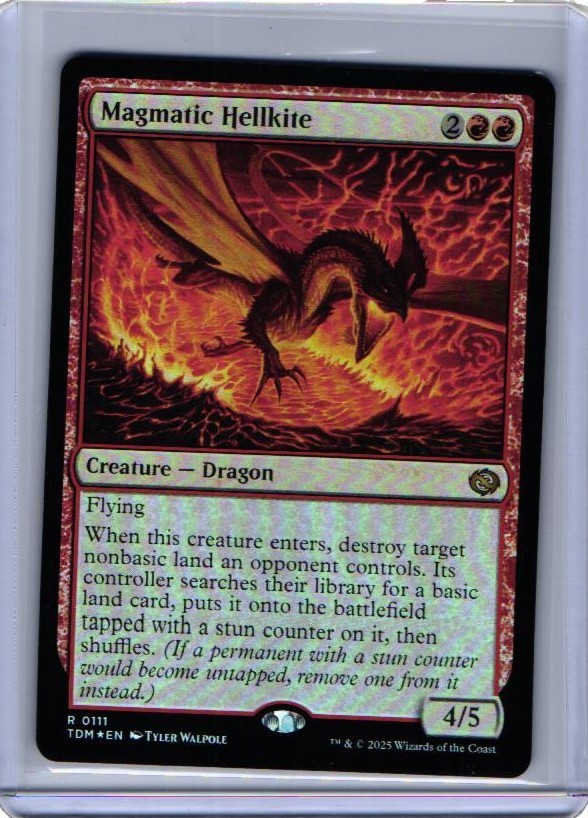 Magmatic Hellkite Tarkir: Dragonstorm Foil