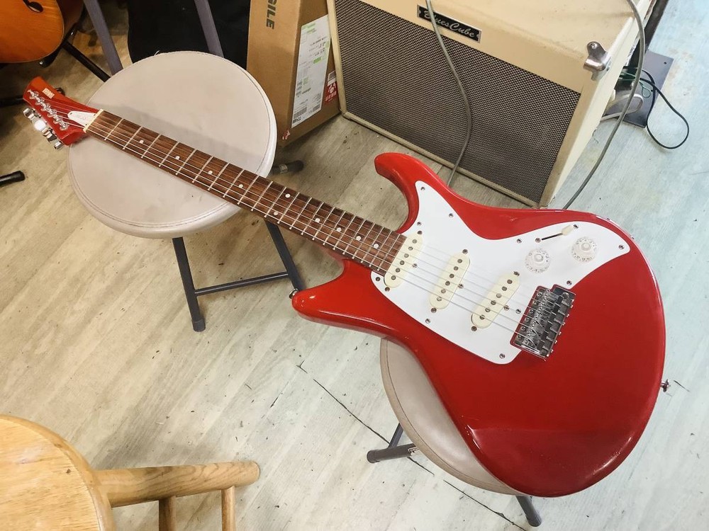 1980's Japan Vintage Yamaha SS300 Yamaha SS300 Electric Guitar Red Color #PC56JK