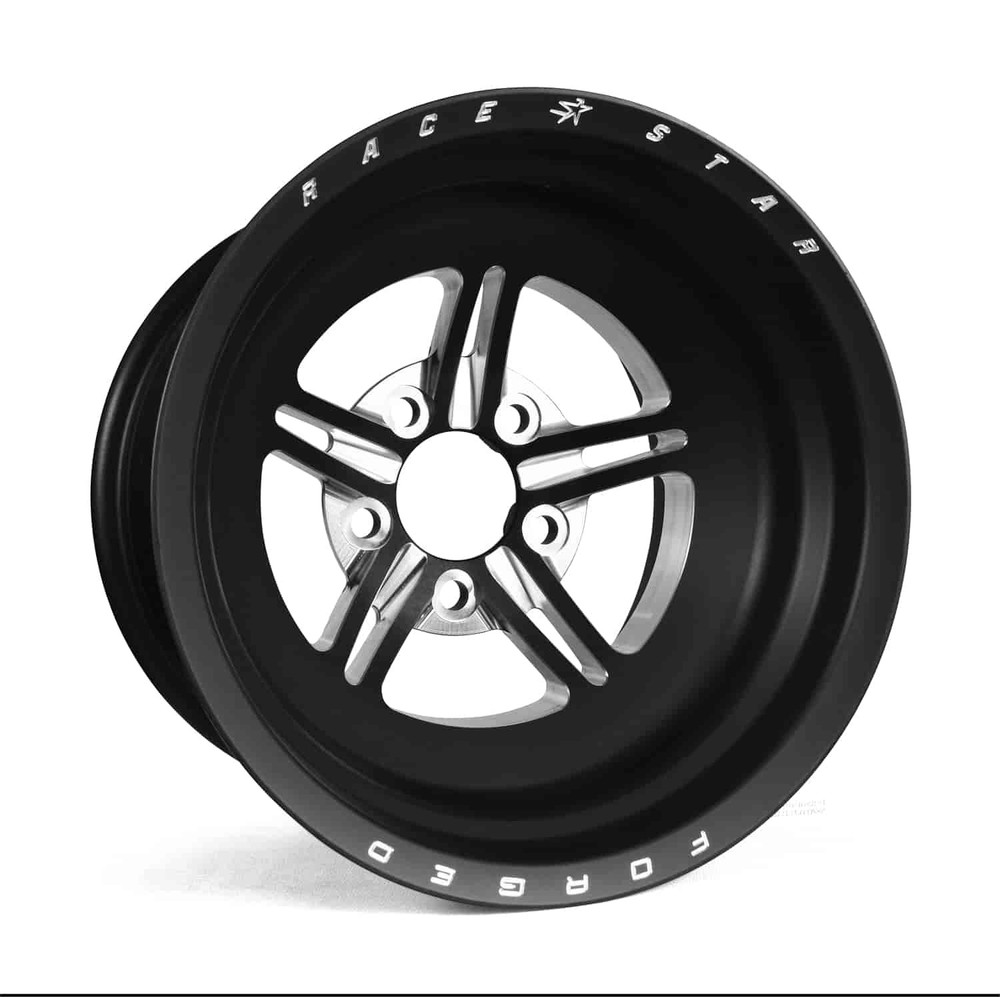 Race Star 15x12 63-Series Forged Wheels 5x120 Bolt Pattern Black Finish