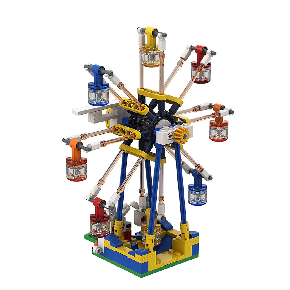 MOC Kids City Friends Ferris Wheel Building Blocks for Children