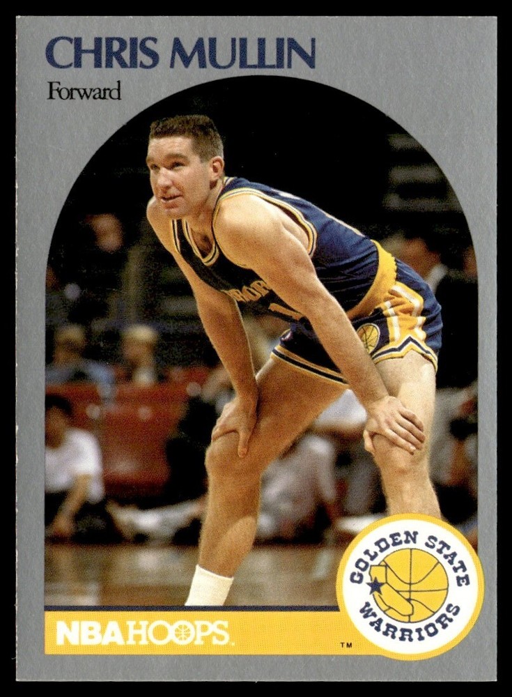 1990-91 Hoops Chris Mullin Golden State Warriors #116