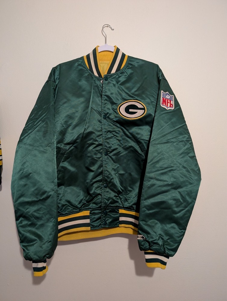 Green Bay Packer satin jacket, Starter brand