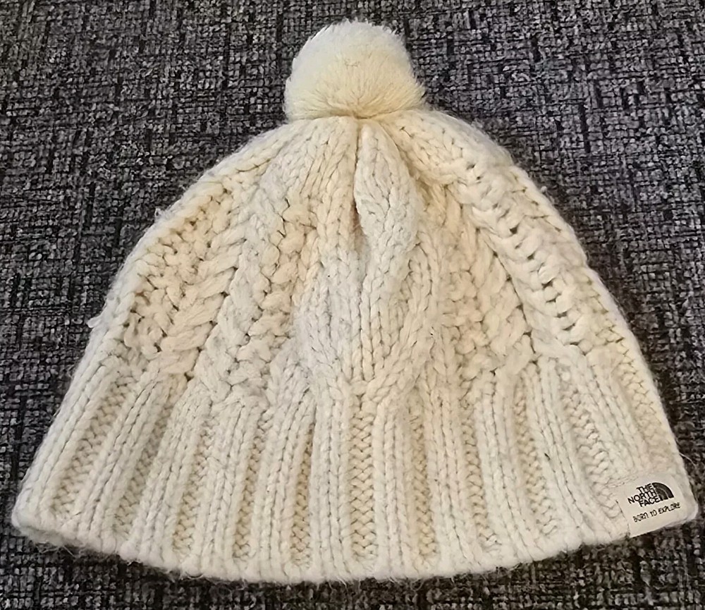 The North Face Baby Cable Beanie XS 6-24 Months in Cream