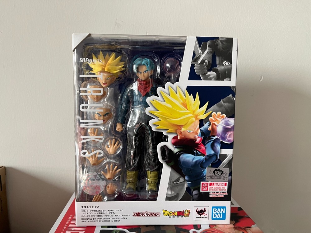 Bandai S.H.Figuarts Future Trunks With Sword Dragon Ball Super Action Figure New