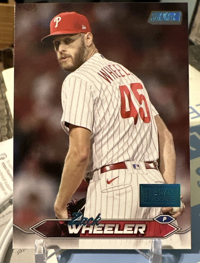 2024 Topps Stadium Club - First Day Issue #214 Zack Wheeler