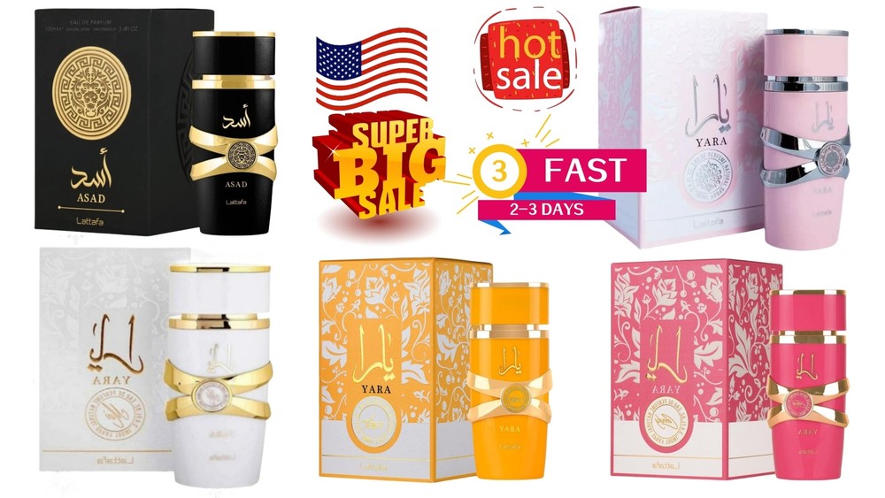 Yara by Lattafa Perfumes | Eau De Parfum - 100ml (3.4 fl oz) | - Women NEW US