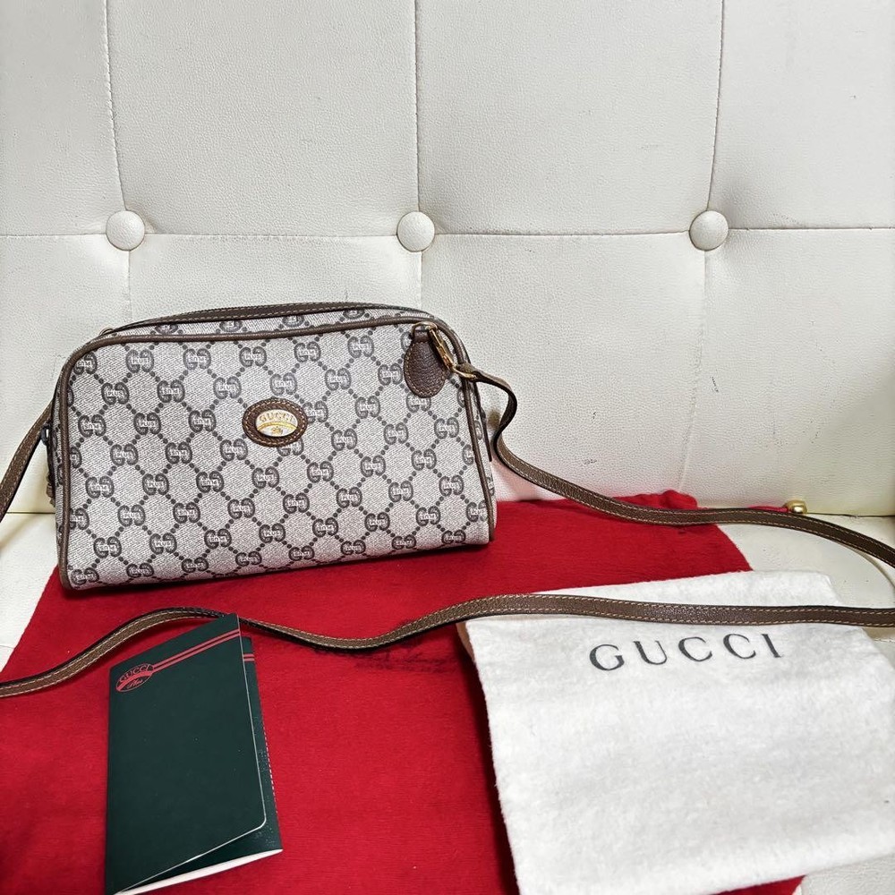 Gucci Vintage 2-Way Authentic Designer Tote Bag with Guarantee