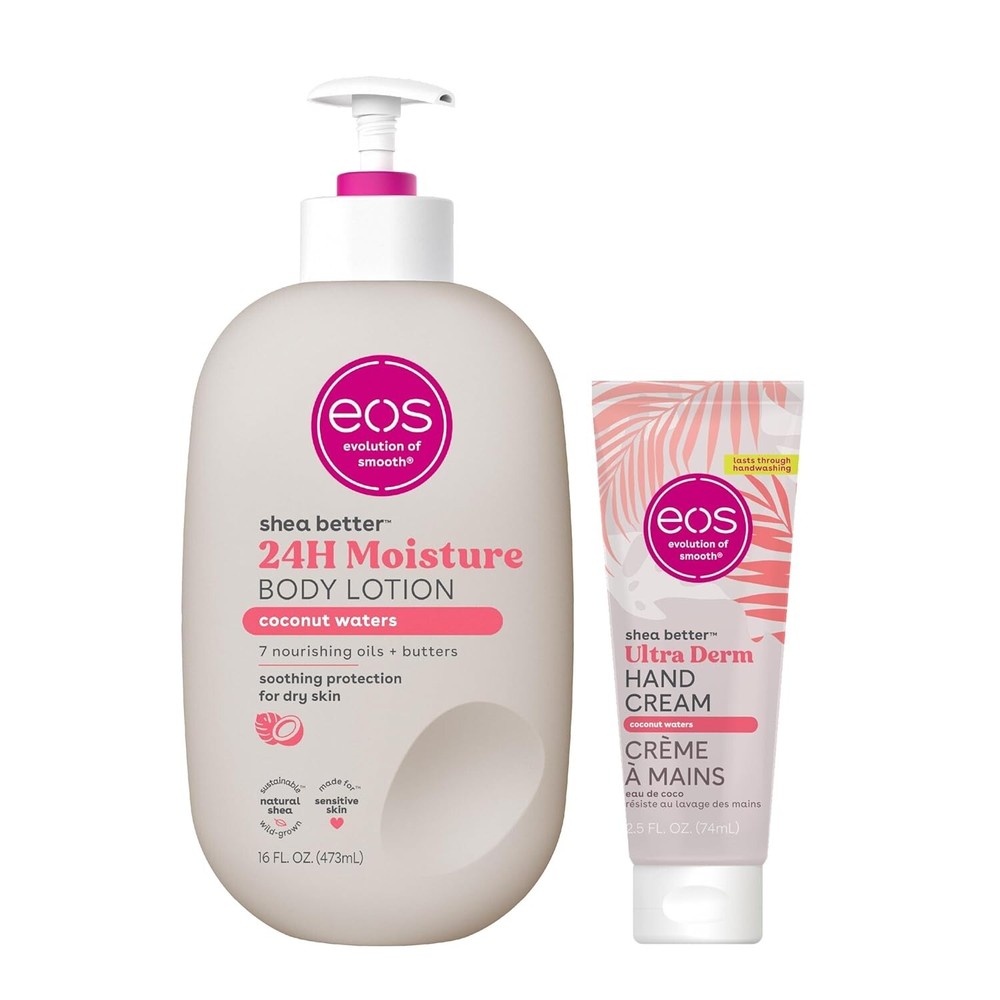 EOS Coconut Shae Butter Hand Cream & Body Lotion for 24hr Hydration