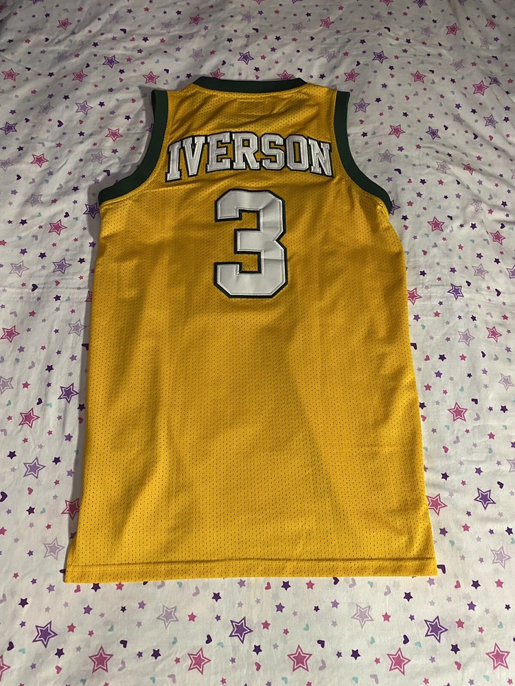 Allen Iverson Bethel High School Retro Basketball Jersey