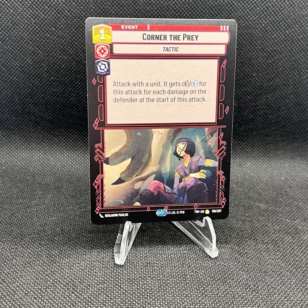 Star Wars Unlimited TCG - TOR - Corner the Prey #139 Rare