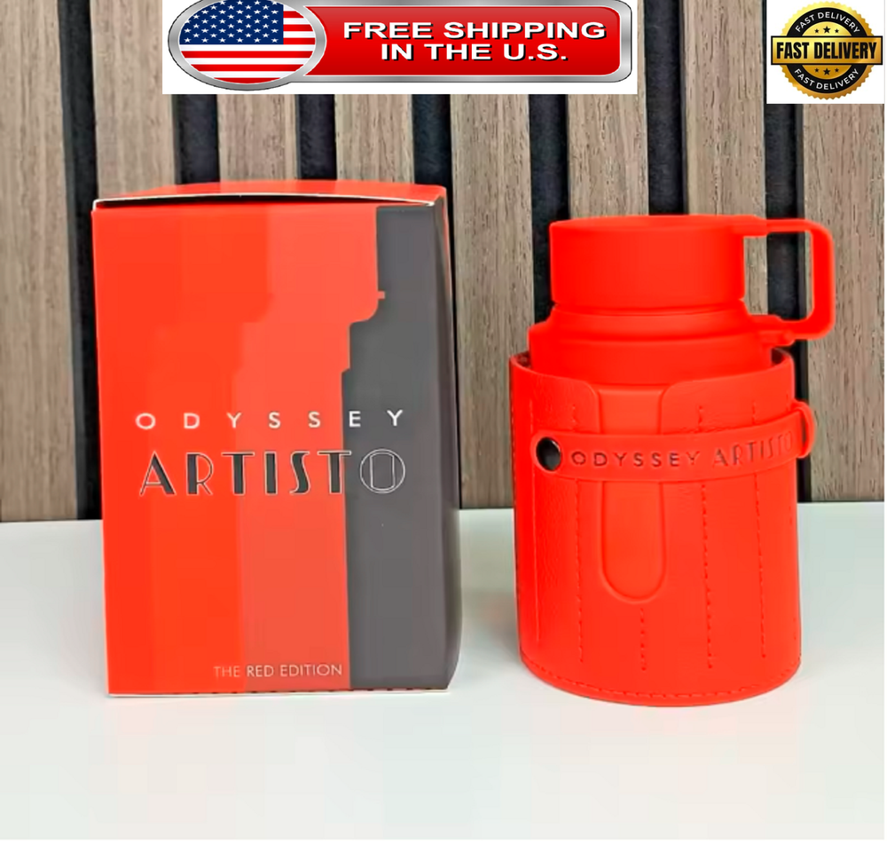 ARMAF Odyssey ARTISTO Men's Eau De Toilette 3.4oz New Red Version Fragrance, Men