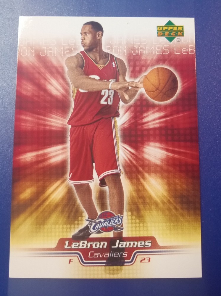 2005-06 Upper Deck LBJ Factory Set #10 LeBron James Cleveland Cavaliers Lakers