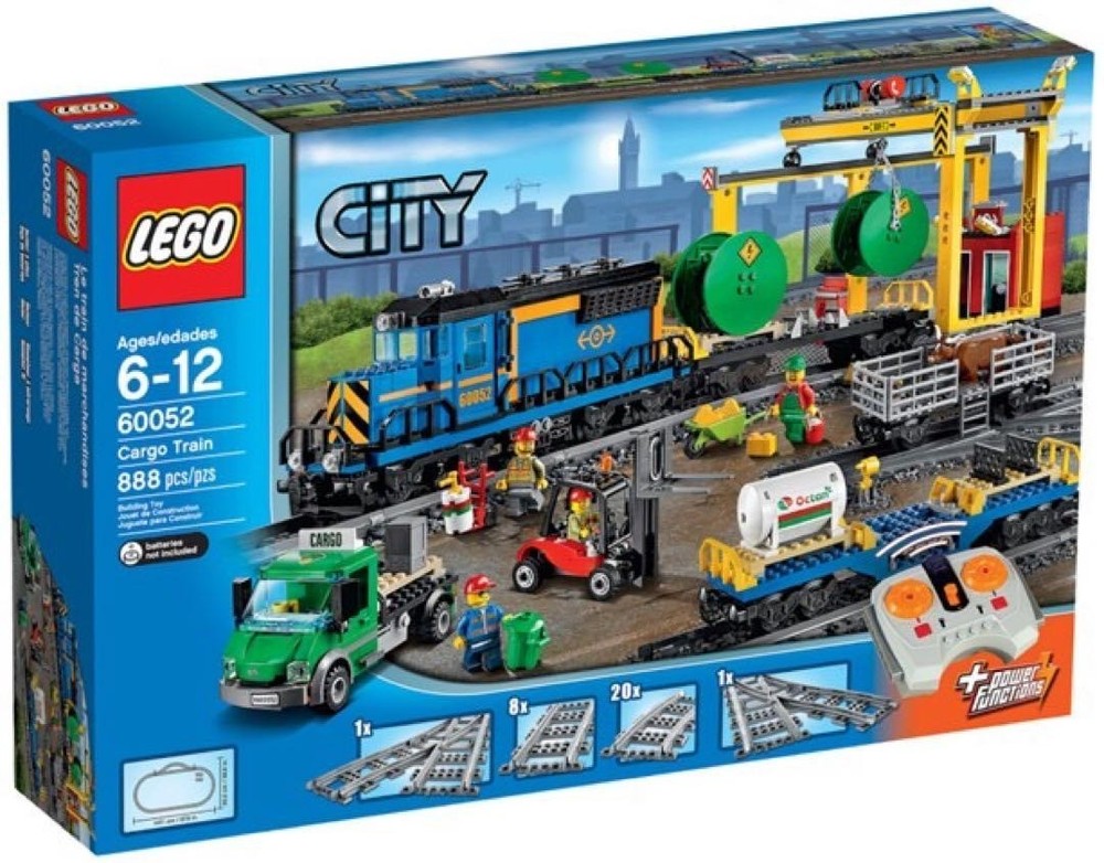 LEGO City Cargo Train 60052 2014 Retired Set