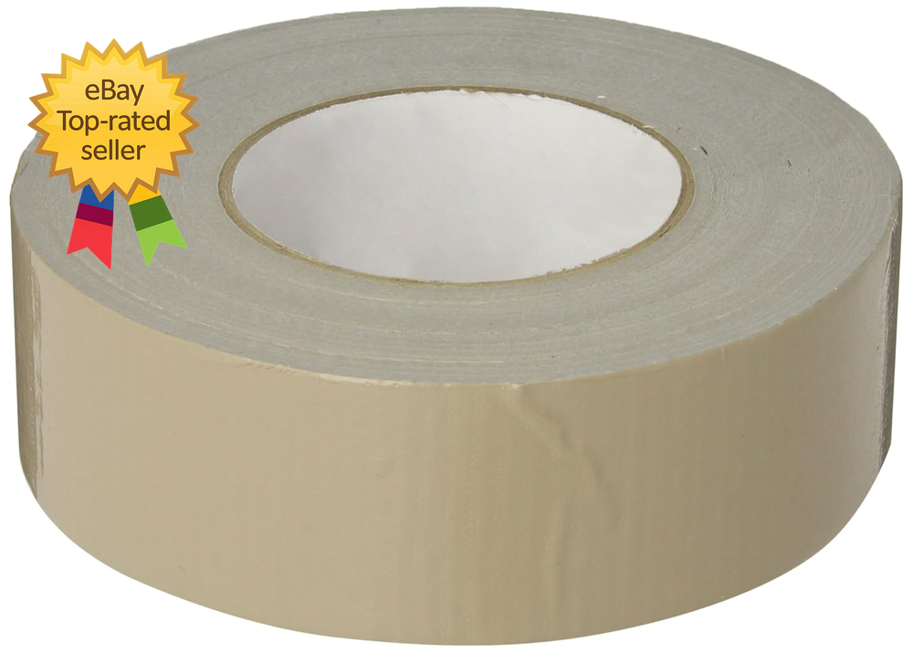 Tan Duct Tape  All Purpose   Water Resistant  1.89 Inch   60 Yds   1 Roll