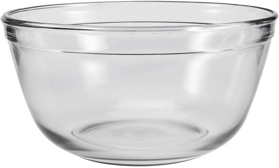 Anchor Hocking 4-Quart Clear Glass Mixing Bowl