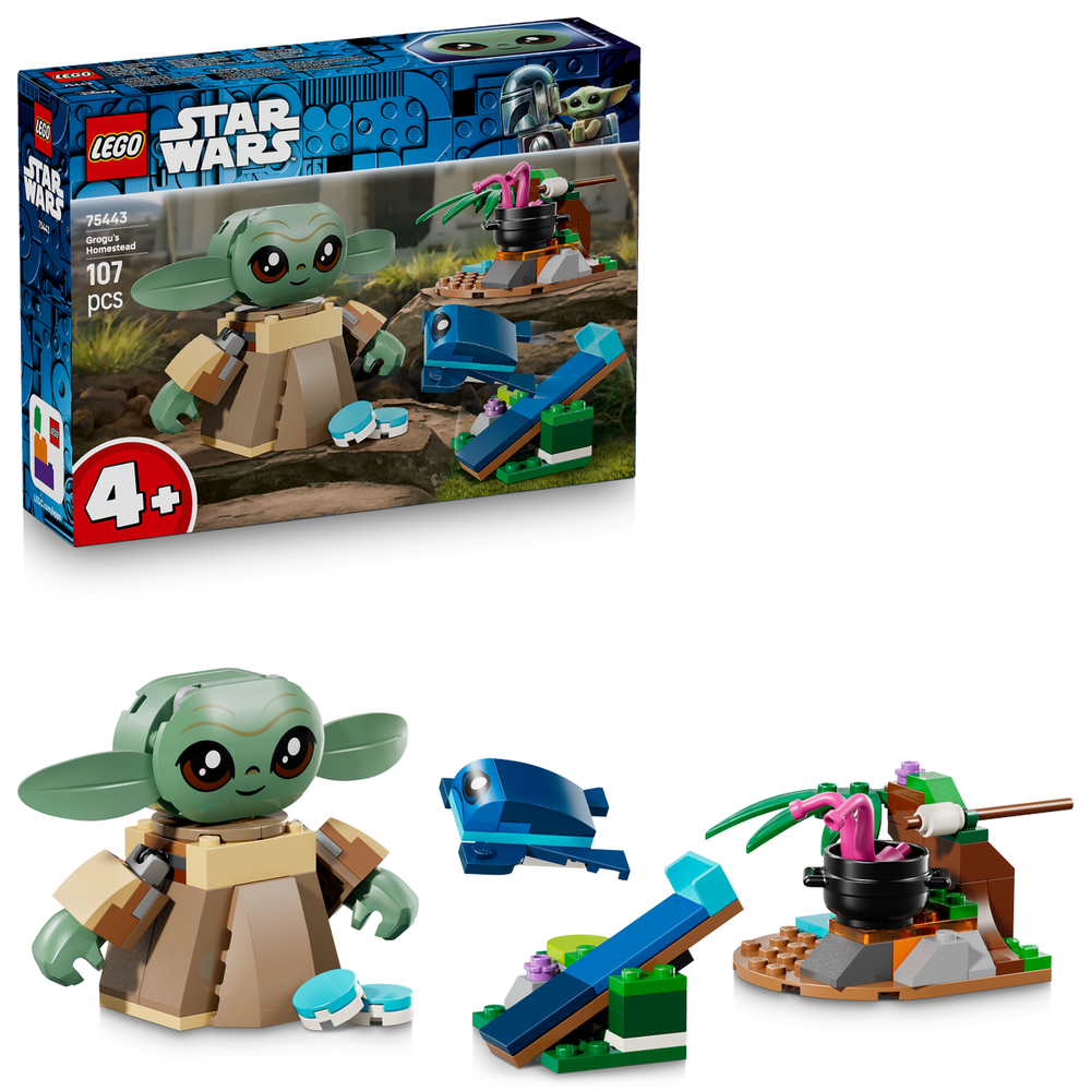 LEGO Star Wars Grogu’s Homestead Toy Building Set (75443)