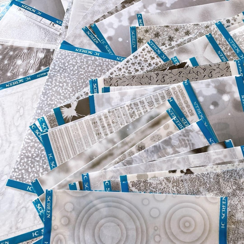 IC Screen Screentone Half Size set of 50 Comic Manga Tool Illustration