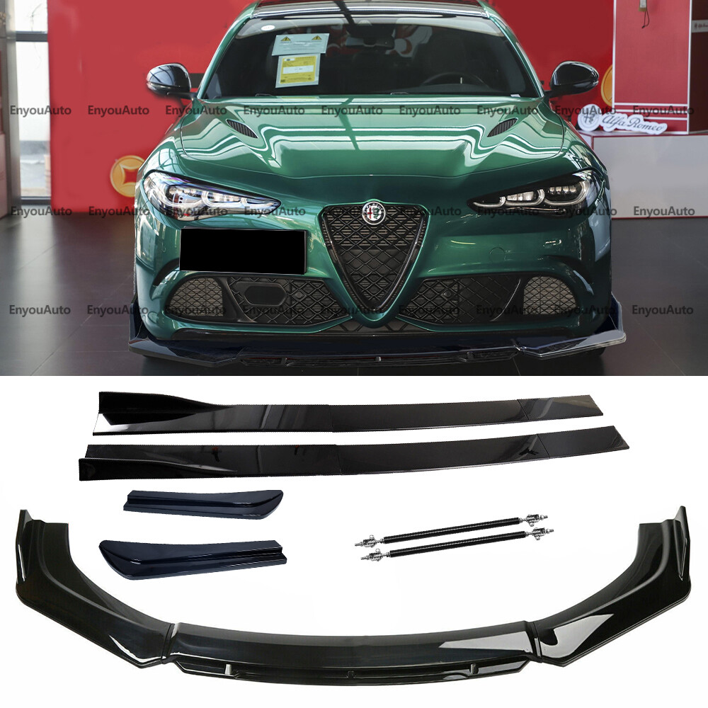For Alfa Romeo Giulia Front Bumper Lip 86