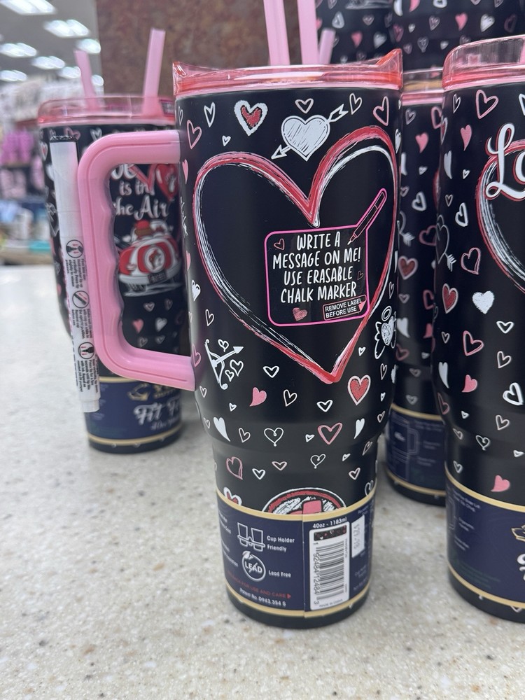 Buc-ees 40 Oz Valentine’s Day Tumbler 2025 Limited Edition