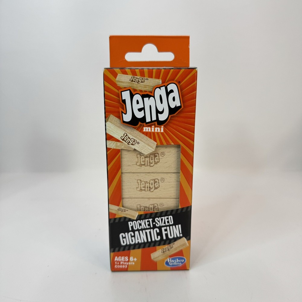 Hasbro Gaming Jenga Mini Game, Ages 6 And Up, For 1 Or More Players