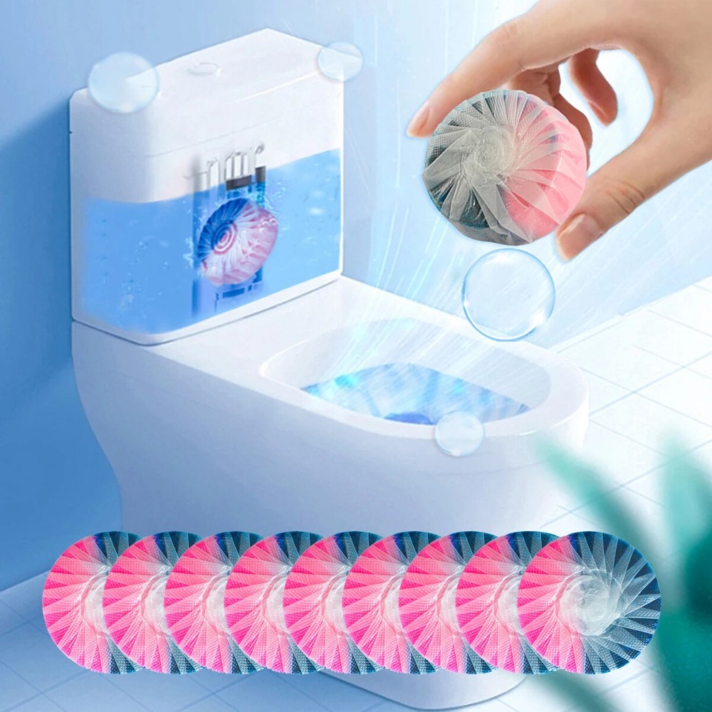 Effortless Auto Toilet Cleaner Tablets for Long-Lasting Freshness