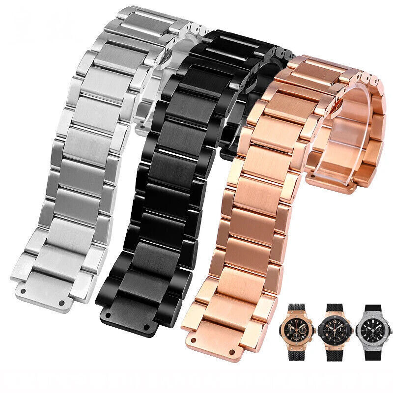 20*13 27*19 17*23mm Strap For HUBLOT Bracelet Watch Band Stainless Steel Tools