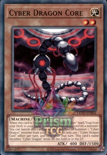 Cyber Dragon Core LEDD-ENB04 Ultra Rare Yugioh Card-image
