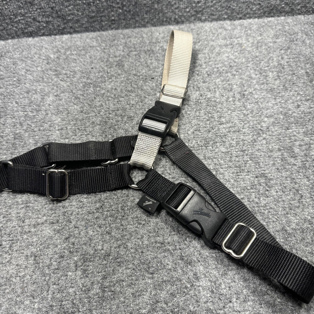 EASY WALK Dog Harness No Pull Large Black/Tan Nylon Premier PetSafe Front Train