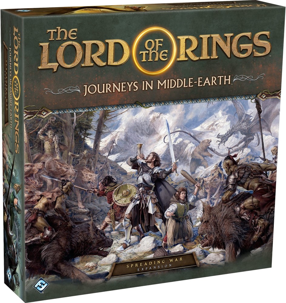 The Lord of the Rings Journeys in Middle-earth Spreading War Board Game EXPAN...