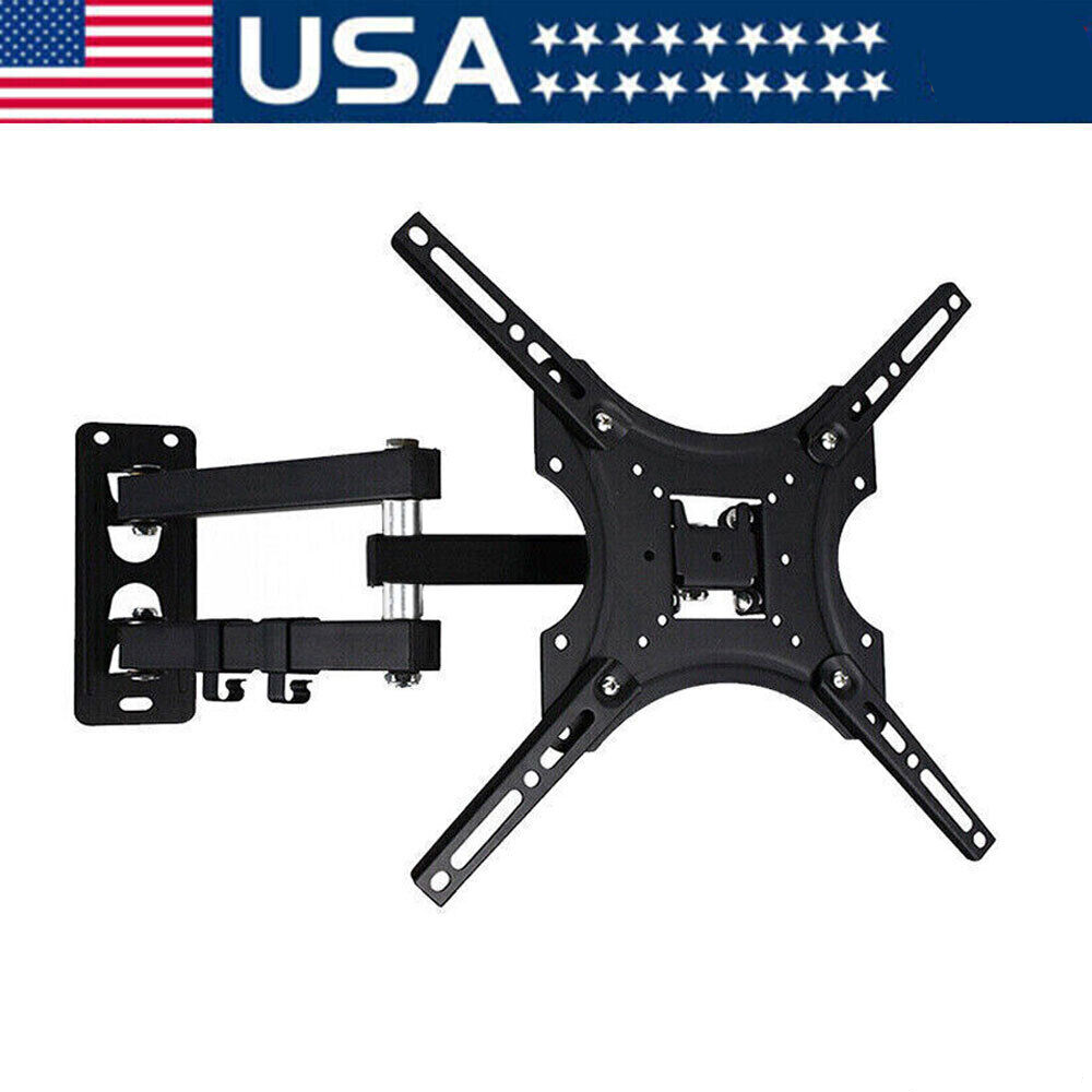 Full Motion TV Wall Mount Bracket Swivel Tilt fixed  32 36 37 40 42 46 49 50 55