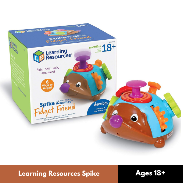 Learning Resources Spike the Fine Motor Hedgehog Fidget Friend Baby Toy New