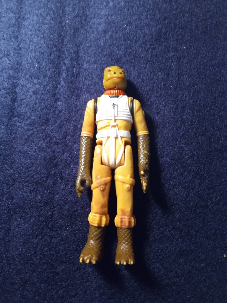 Vintage 1980 Star Wars Empire Strikes Back Bossk Bounty Hunter Action Figure
