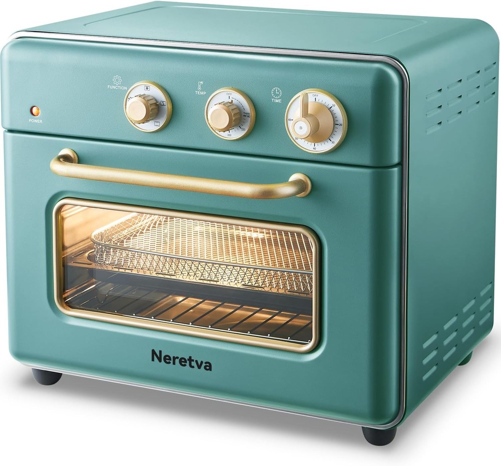 Neretva 21 QT 6-in-1 Compact Toaster Oven Air Fryer Combo