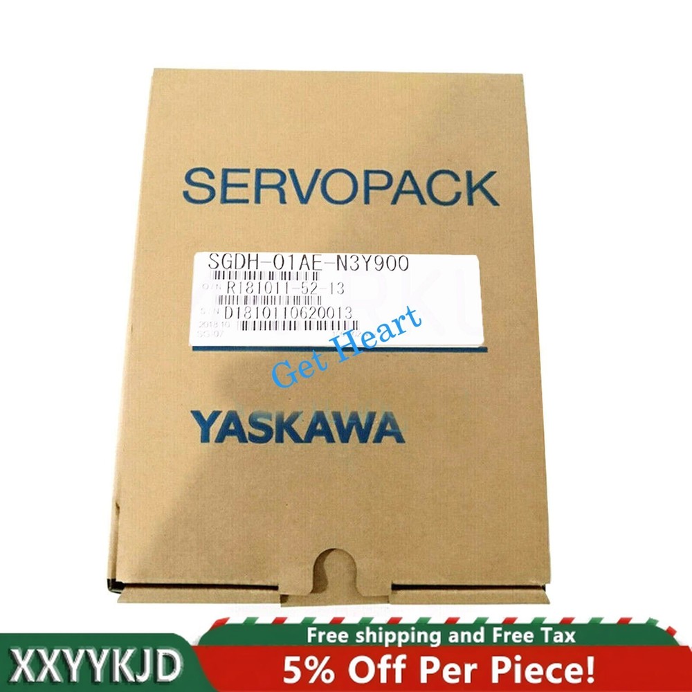 New In Box YASKAWA SGDH-01AE-N3Y900 Servo Drive FedEx or DHL or UPS