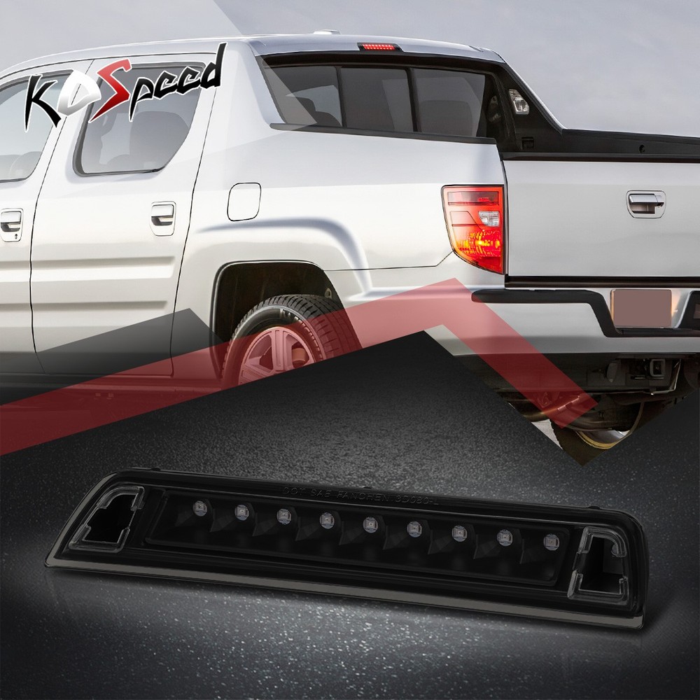 Tinted LED High Mount Third Brake Light for 06-14 Honda Ridgeline-image