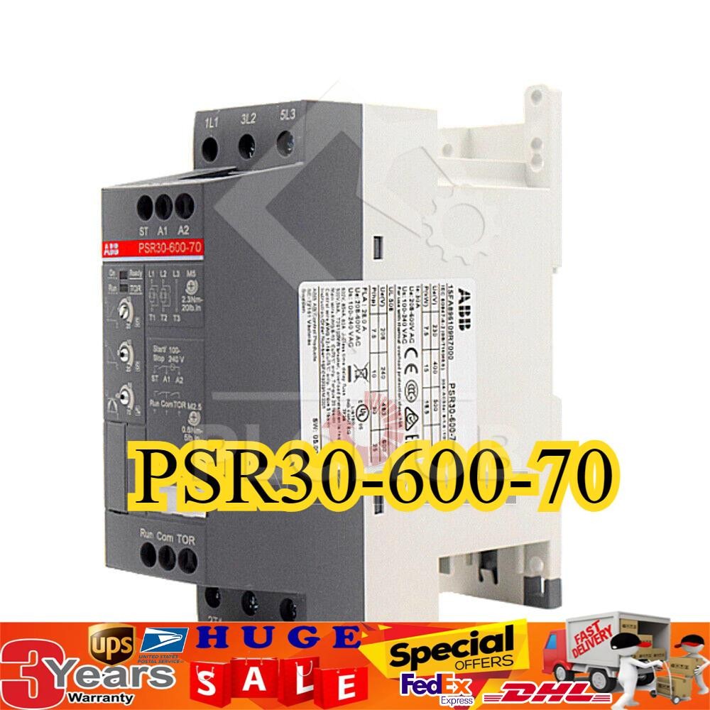Brand New In Box ABB PSR30-600-70 PSR3060070 Soft Starter