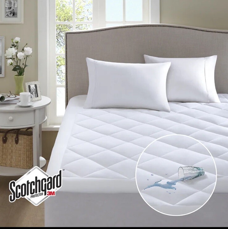 Serenity Deep Pocket Waterproof Mattress Pad by Sleep Philosophy
