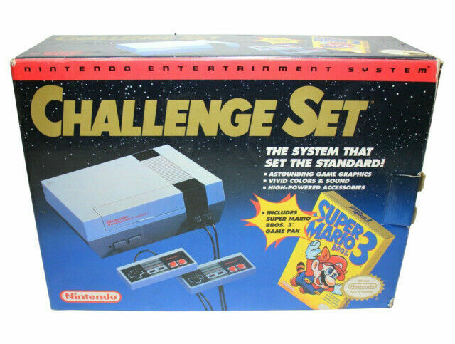 Nintendo NES Console Challenge Set
