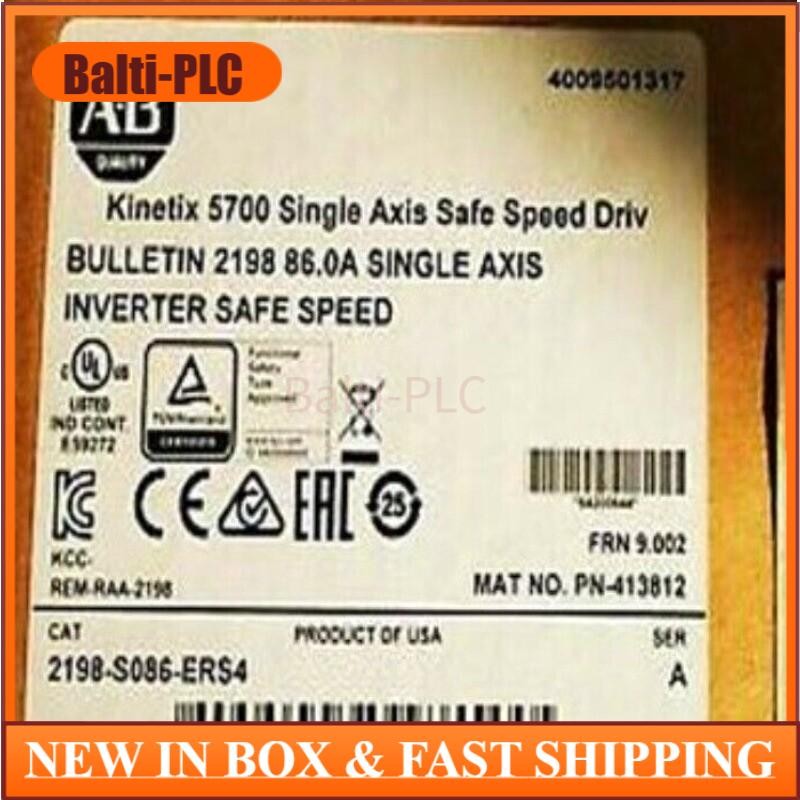 Allen-Bradley 2198-S086-ERS4 Module AB 2198S086ERS4 Factory Sealed