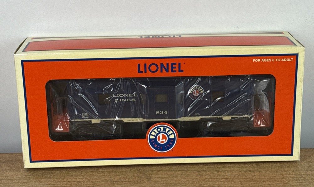 Lionel 6-29834 Lionel Lines Train Sounds Bay Window Caboose O Gauge 2004 New
