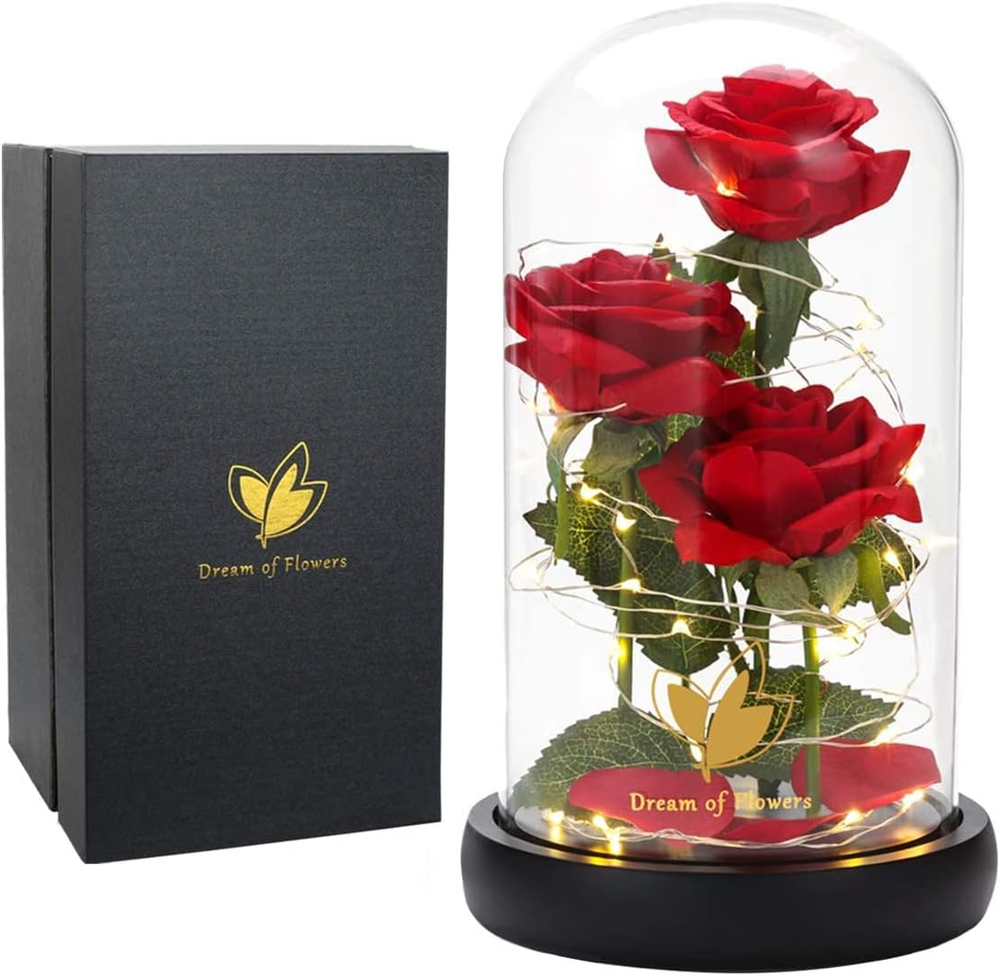 Valentines Day Gifts,Beauty and the Beast Rose,Flowers for Delivery Prime,Galaxy-image