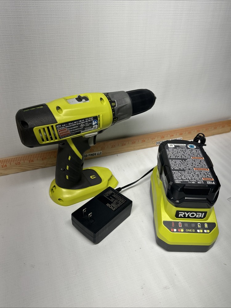 Ryobi P215K ONE+ Lithium-Ion Cordless 1/2