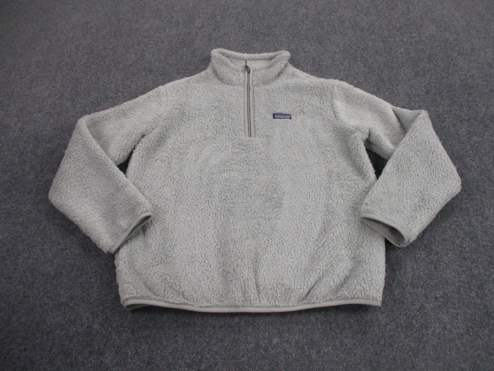 Patagonia Jacket Adult L Fuzzy Fleece Sweater Los Gatos Outdoors Pullover Womens